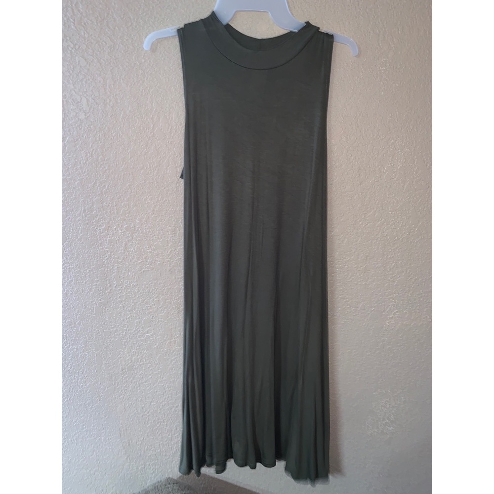 Army green dress